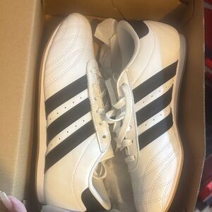 Adidas Men's Classic White and Black Sneakers